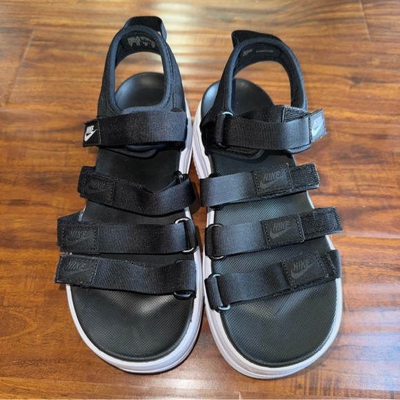 Nike Women's Icon Classic Platform Sandals Black size 8 - Picture 5 of 5